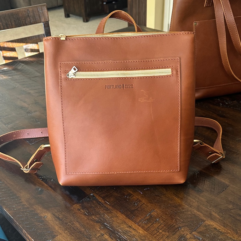 Portland Leather backpack